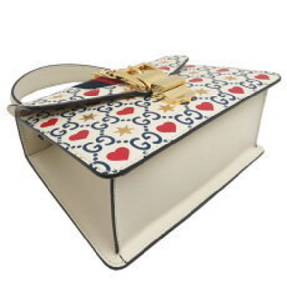 Gucci Sylvie Leather Bag Handbag White - Picture 3 of 9